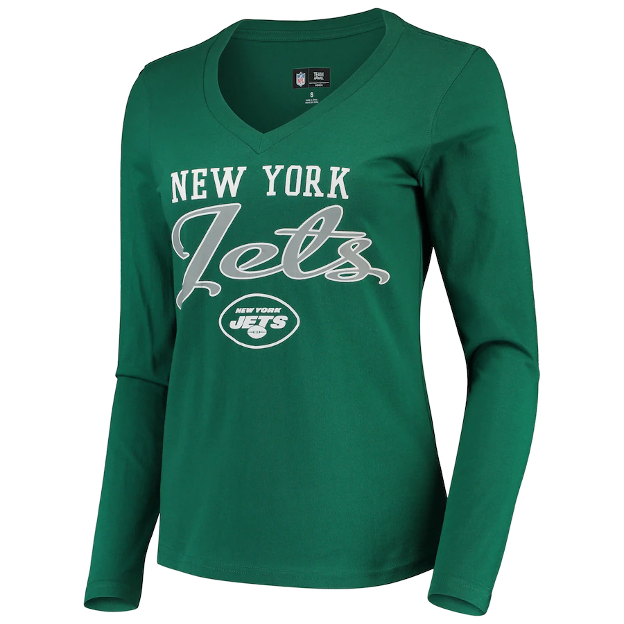 Women's New York Jets G-III 4Her by Carl Banks Green Post Season
